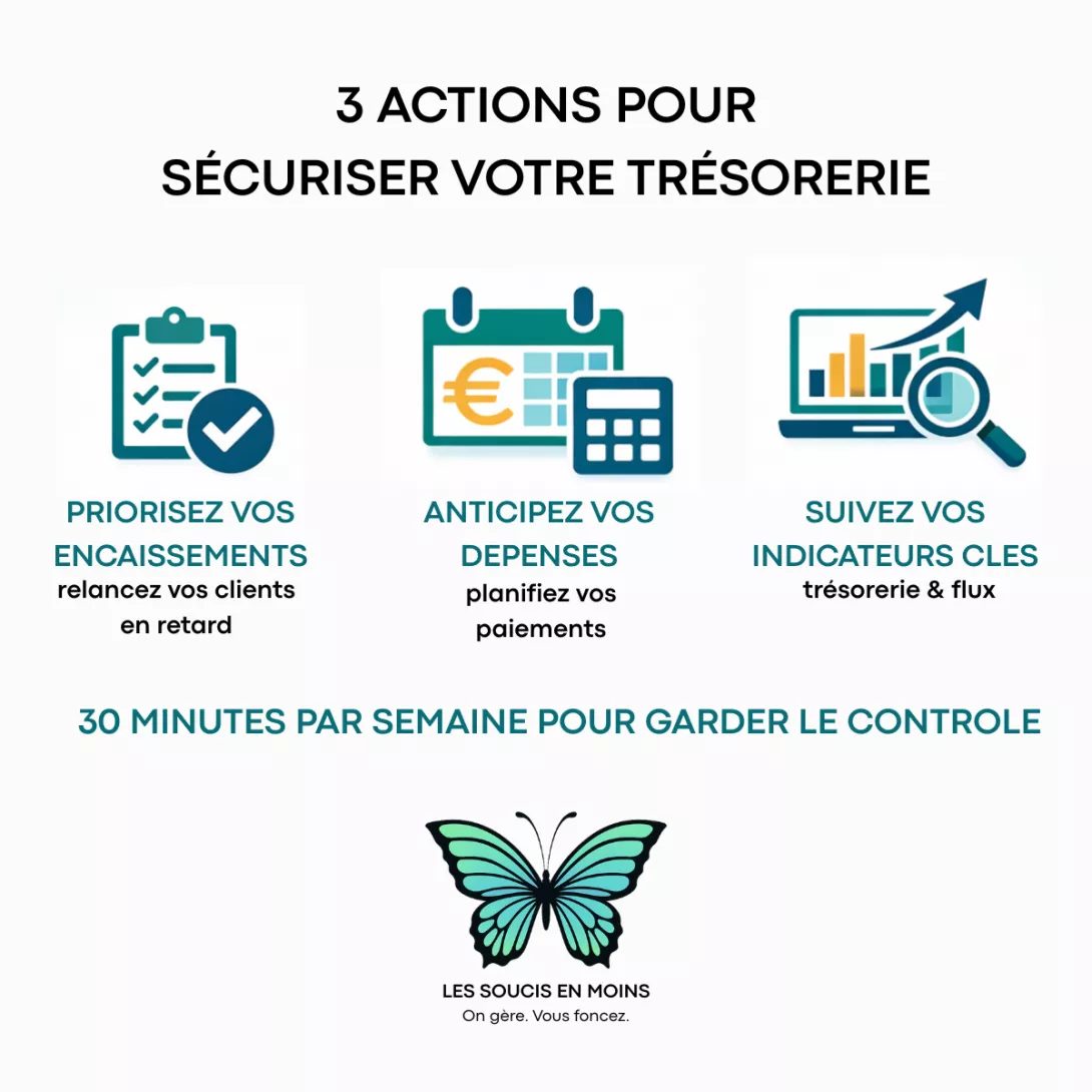 💡 Les petits conseils de la semaine - Sécuriser votre trésorerie